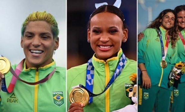 Brasil bate recorde de mulheres medalhistas em Tquio com Ana Marcela