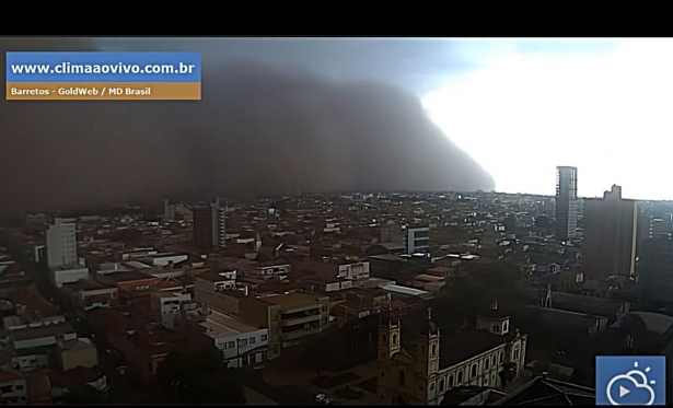Interior de São Paulo volta a registrar tempestade de areia