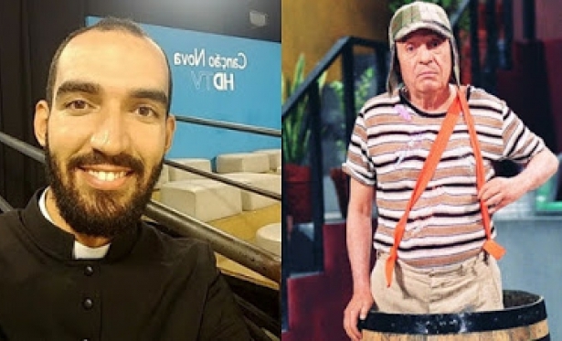 25/05 - Padre usa clichê do Chaves para evangelizar e corrigir quem reza errado