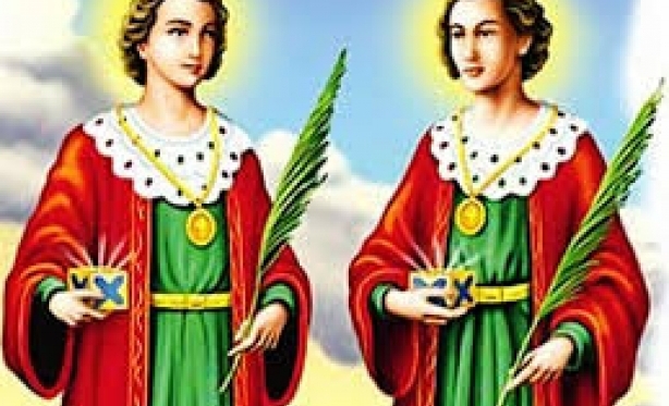 26/09 - São Cosme e São Damião, padroeiros dos farmacêuticos e médicos