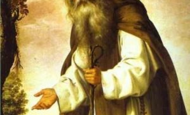17/01 - Santo Anto, exemplo de castidade, de obedincia e pobreza