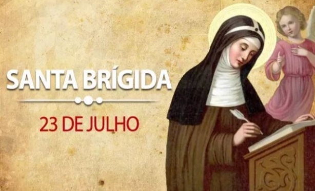 23/07 - Santo do Dia - Santa Brígida